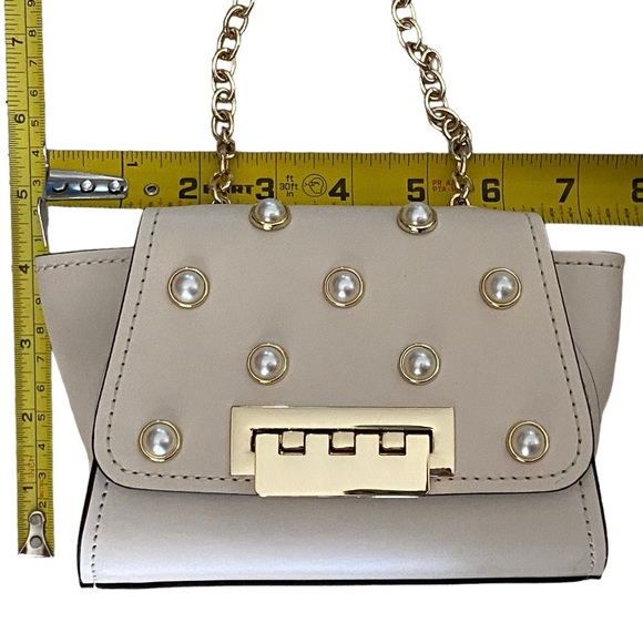 💐11 x HOST PICK💐 NWT ZAC Zac Posen Leather Eartha Mini Chain Crossbody - Picture 12 of 12